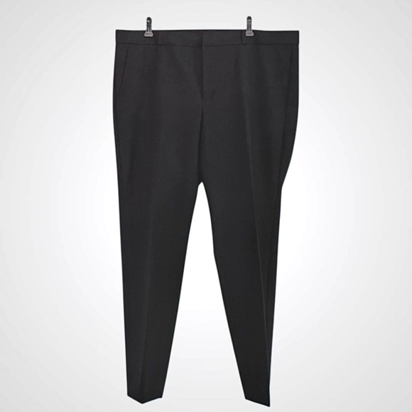 NWOT Banana Republic- Women’s Black Dress Pants Size 16 Cotton/Poly/Spandex - Picture 2 of 9
